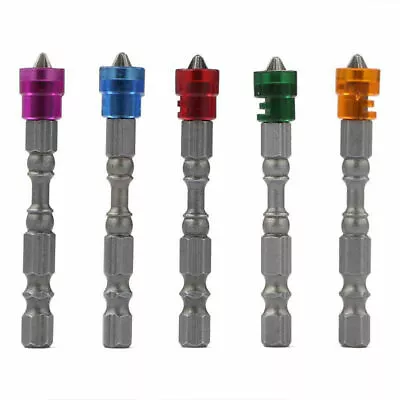 5pcs Depth Stop Drywall Bits Phillips Screwdriver Bit Ph2 Screw Magnetic Tips • $6.59