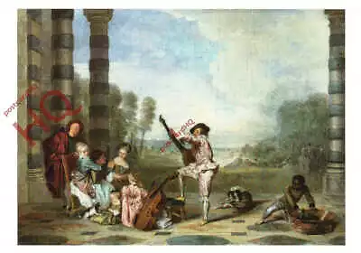 Picture Postcard: Jean-Antoine Watteau The Music Party • £2.69