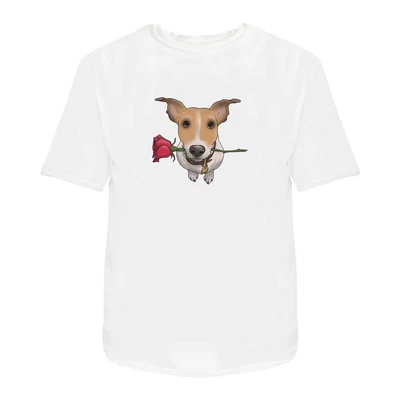£12.99 • Buy 'Valentines Jack Russell' Men's / Women's Cotton T-Shirts (TA035438)