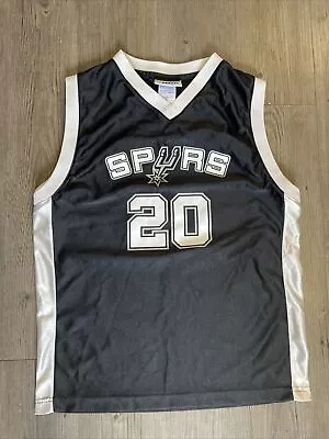 MANU GINOBILI San Antonio SPURS Basketball NBA Size L (14-16) Jersey • $20