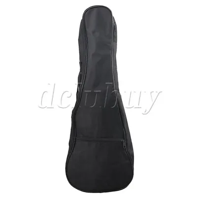 $17.42 • Buy 23 Inch Black Ukulele Soft Case Concert Gig Bag Carry Shoulder Straps