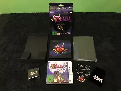 Nintendo 3DS The Legend Of Zelda Majora's Mask 3D Special Edition Badge & Poster • £149.99