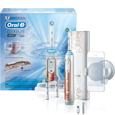 $189.99 • Buy Oral B Power Toothbrush Genius 9000 Rose Gold