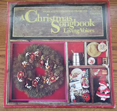 Vintage Vinyl LP - A Christmas Songbook Living Voices 1974 • $5.95