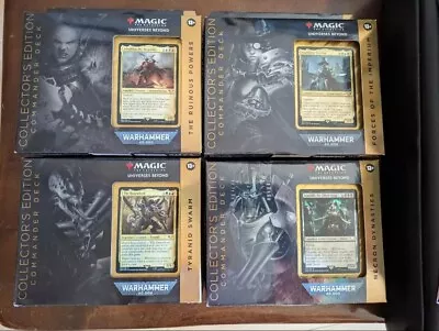 Magic: The Gathering Warhammer 40k Commander Collectors Set • $315