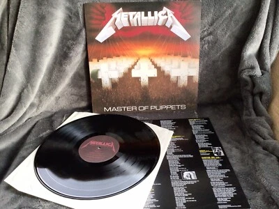 £34.99 • Buy Metallica Master Of Puppets Vinyl Record 2008 E/M Ventures Remaster +insert LOOK