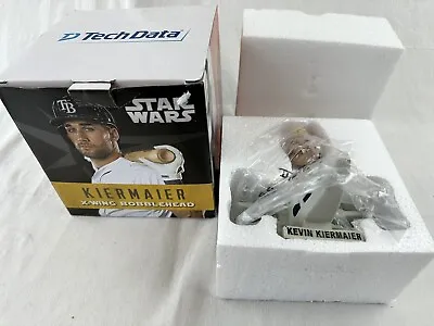 Kevin Kiermaier X-Wing Bobblehead Star Wars Tampa Bay Rays Baseball Team • $11.95