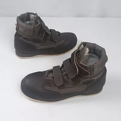 Men's Brown Pro Line Canvas Fishing And Hunting Wading Boots Felt Bottom Size 10 • $24.95