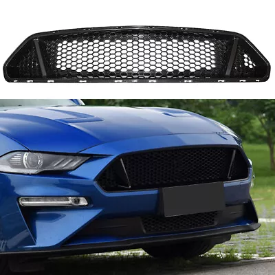 For Ford Mustang 2018-2022 Black ABS Front Upper Grille Honeycomb Grille Mesh • $68.90