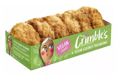 Mrs Crimbles Macaroons Vegan Coconut 180g • £6.61