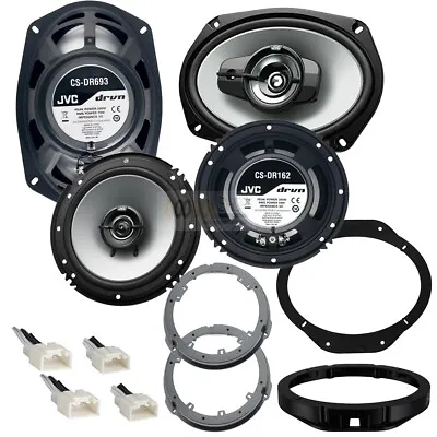 JVC 6x9  500 Watt & 6.5  300 Watt Door Speakers For 2015 - 2020 Ford F-150 • $124.99