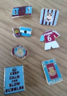 £0.99 • Buy Job Lot/collection Of 7 West Ham United Football Club Badges