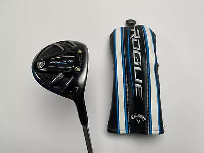 Callaway Rogue 7 Fairway Wood 21* Aldila Quaranta 40g Senior Graphite Mens RH HC • $119.99