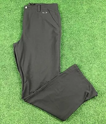 Oakley Golf Black Nylon Casual Stretch Lightweight Pants Mens Size 36 X 32 • $29.95