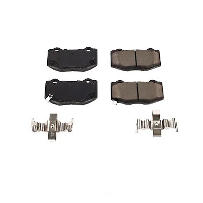 Disc Brake Pad Set-Rear Z17 Low-Dust Ceramic Brake Pads With Hardware Rear • $34.42