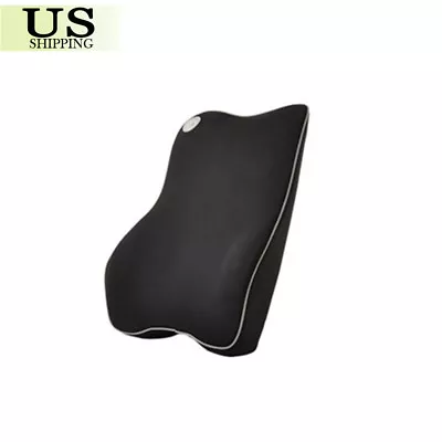 Car Seat Back Support Cushion Memory Foam Breathable Chair Lumbar Waist Pillow • $25.98