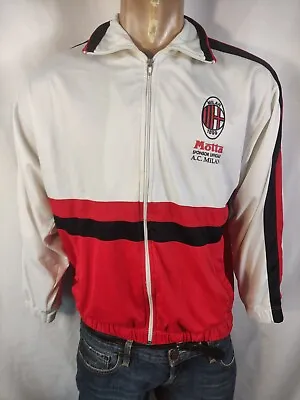 A. C. Milan Motta Jacket Sport 1992-93 Man Size L Man Sport Vintage Jacket • £45.85