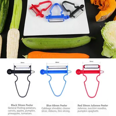 3Pcs/Set Magic Trio Peeler Set Slicer Shredder Vegetable Fruit Potato Cutter • $4.29