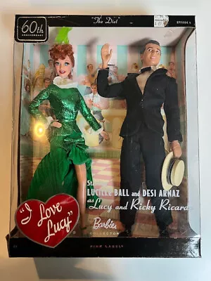 NRFB 60th I Love Lucy Barbie Doll The Diet Episode 4 Ricky Ricardo Mattel READ! • $89.95