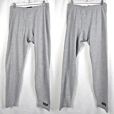 Lot Of 2 Pair: Eddie Bauer Ebtek Light Gray Polyester Baselayer Pants Men's M • $30.56