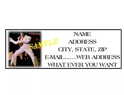 Elvis Presley  Address Labels Cool!!! #9 • $1.79