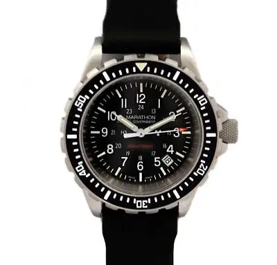 Marathon Military TSAR Dive Watch US Government Dial Swiss Made ISO 6425 NEW • $1019.96