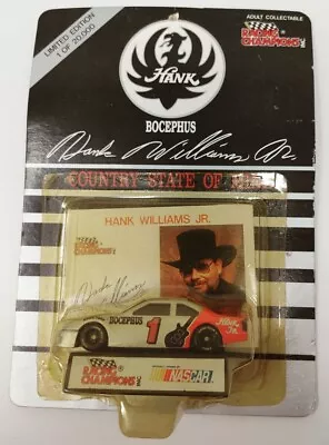 Hank Williams Jr #1 Bocephus” 1993 Ford Thunderbird Racing Champions Ltd Edition • $5.99