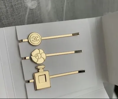 Chanel Beaute Set Of Three Hair Pins Vip Gwp New 2023 Design • £35