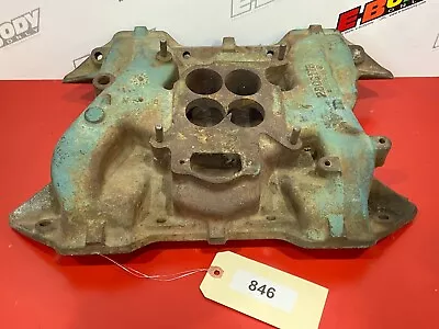 Big Block 440 Mopar 2806178 4-barrel Intake B-Body Dodge Plymouth Dated 8.4.66 • $85