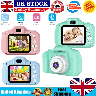 £4.99 • Buy Mini Digital Children Camera HD 1080P LCD Camera Toy Gift Kids Children 32G Card