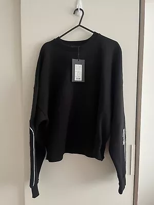 Camilla & Marc C&M Saxby Black Bonded Sweater- Size 12- New BNWT • $120