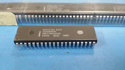 (1 PC) P80C51BH INTEL Microcontroller 8-Bit MROM 8051 CPU 12MHz CMOS PDIP40 • $6.95