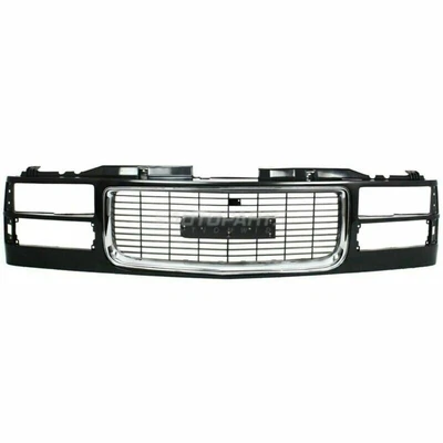 $168.88 • Buy Grille Black Shell & Insert Cross Bar Insert Fits 1994-2000 GMC C2500 GM1200392