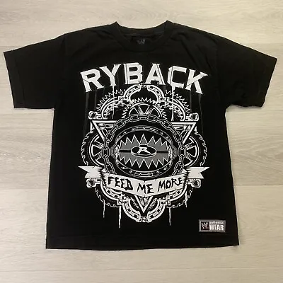 WWE Wrestling Ryback Feed Me More Black T-Shirt Youth Size Large • $19.95