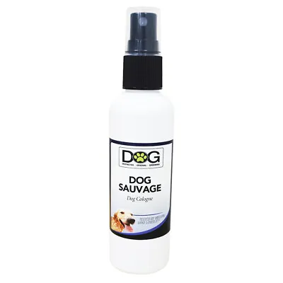 £4.49 • Buy Dog Cologne Professional Dog Spray Perfume Designer 100ml - Dog Sauvage