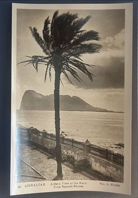 £5.95 • Buy Gibraltar Postcard C1925 The Rock Fm Spanish Sores Publisher L Roisin Real Photo