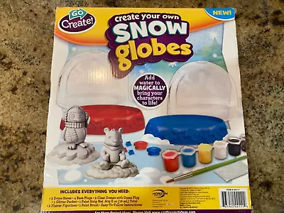 Christmas Create Your Own Snow Globes  Go Create!  Brand New • $12.95