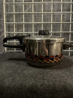 Vtg Fissler Vitaquick Pressure Cooker 18-10 W/O Basket 9  Germany 4.7L 5qt • $79.99