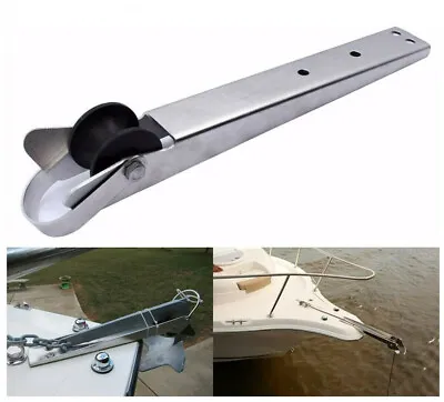 $28.40 • Buy  Stainless Steel Boat Bow Anchor Roller Self Launching 15-1/4  Heavy Duty