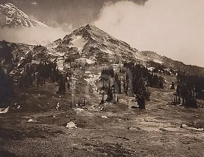 Beautifu Photo Of Pyramid  Peak. Mt. Rainier Washington. Ca. 1930's Alfred Foy • $14.95