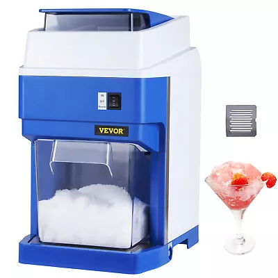 VEVOR 265LBS/Hr Ice Shaver Commercial Ice Crusher Snow Cone Machine 650W • $224.99