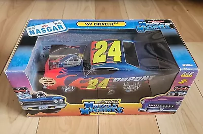 1969 Chevy Chevelle Ss Jeff Gordon #24 Dupont Diecast Muscle Machines 1/18  New • $67.90