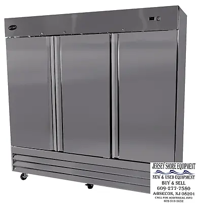 SABA S-72F Commercial Upright Freezer Stainless Steel Freezer Storage (3 Solid  • $6383.06