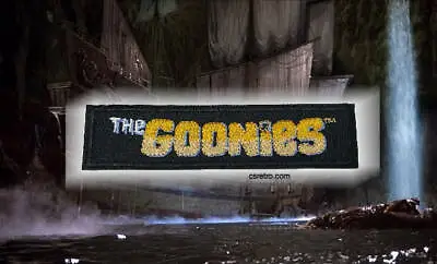 The Goonies 80s Movie Retro Vintage Style Punk Iron On Patch Applique USA NEW • $5