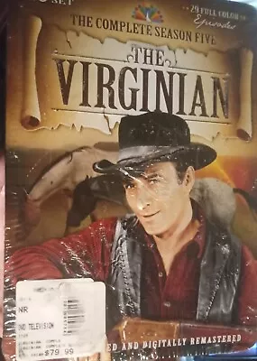 THE VIRGINIAN TV SERIES COMPLETE SEASON FIVE 5 US Edition New Sealed 10 DVD Set • $33.11