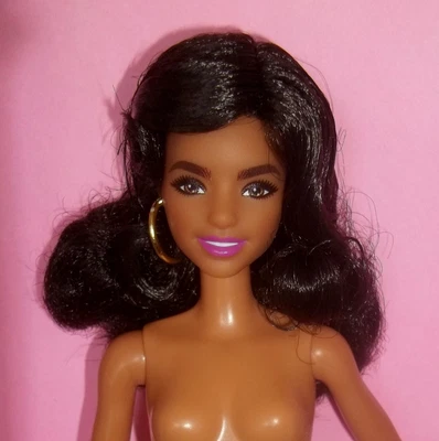 $55 • Buy $60 Rare &arbie Black Jazz Diva Wig Only! Wavy Curls ~ Just Gorgeous! Read!!