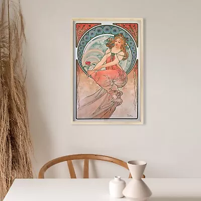 1899 'The Arts – Painting' | Alphonse Mucha Poster | Art Nouveau Vintage Artwork • $49.99