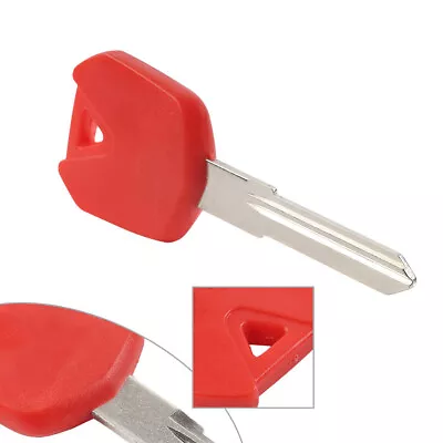 Uncut Bland Key Red Fit For Kawasaki NINJA250 ZX250R EX250 NINJA300 ZX300R EX300 • $8.15