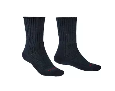 Bridgedale Men's Midweight Merino Comfort Boot Socks 710596/420 Navy NEW • $25.89