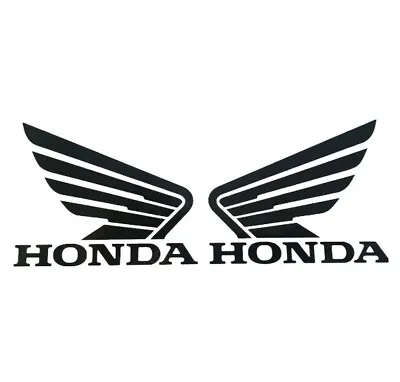 Honda Wings X2 Motorcycle Honda Tank Vinyl Decals Stickers  • £3.35